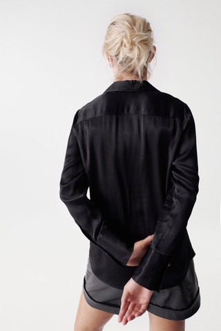 Blouse regular - Noir