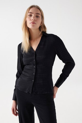 Blouse slim - Noir
