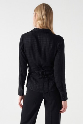 Blouse slim - Noir