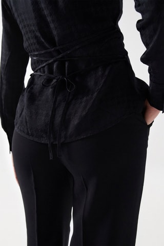 Blouse slim - Noir