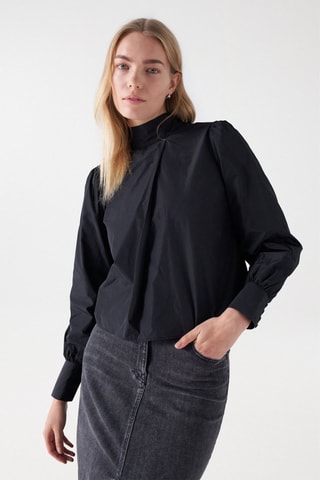 Blouse slim - Noir