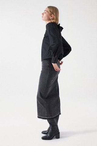 Blouse slim - Noir