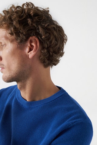 Pull regular - Bleu