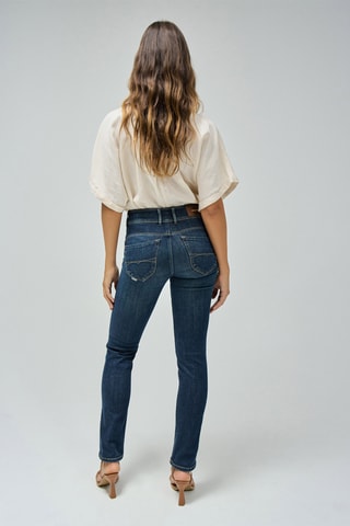 Jean taille haute - Bleu foncé