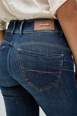 Jean taille haute - Bleu foncé