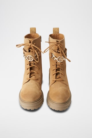Boots montantes - Beige