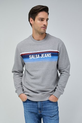 Sweat regular - Gris