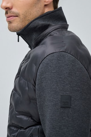 Veste à capuche - Gris foncé