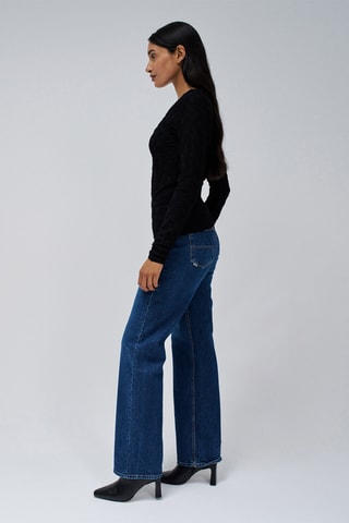 Top slim - Noir