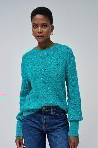 Pull regular - Turquoise