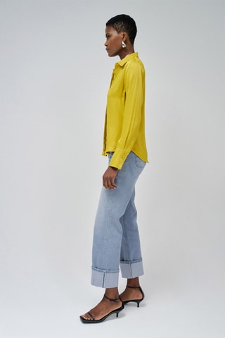 Chemisier regular - Jaune