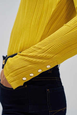 Sous-pull slim - Jaune