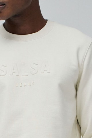 Sweat regular - Écru