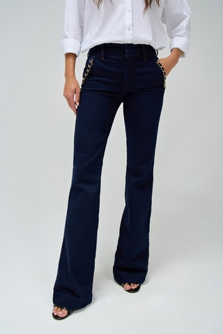 Jean bootcut - Bleu foncé