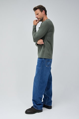 T-shirt slim - Vert kaki