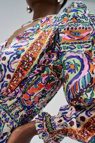 Robe regular - Multicolore