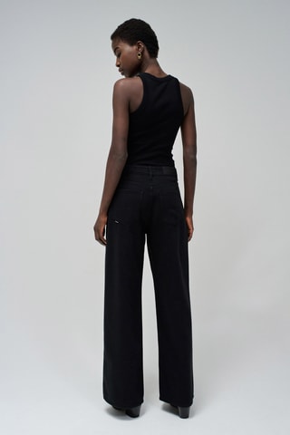 Jean wide legs - Noir