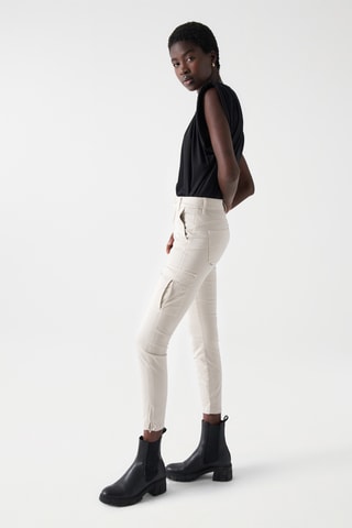 Jean cargo - Beige