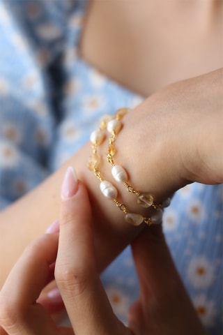 Bracelet - Citrines
