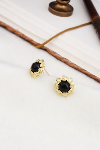 Oorbellen Onyx