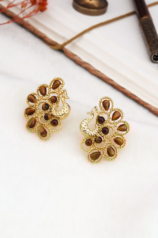 Boucles d’oreilles - Œils-de-tigre