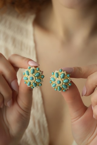 Boucles d’oreilles - Turquoises