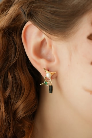 Boucles d'oreilles - Labradorites