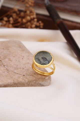 Bague - Prehnite
