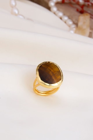 Bague - Œil-de-tigre