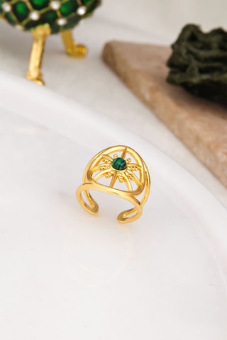 Bague - Malachite