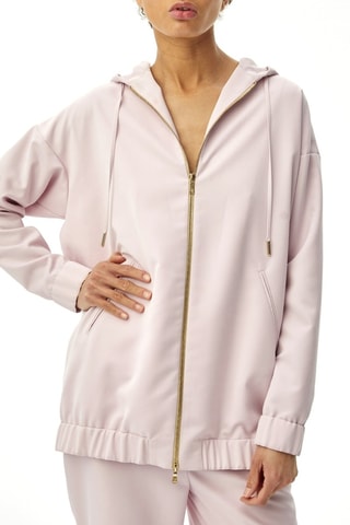 Sweater met Capuchon - Lichtroze