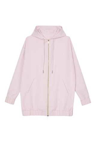 Sweater met Capuchon - Lichtroze