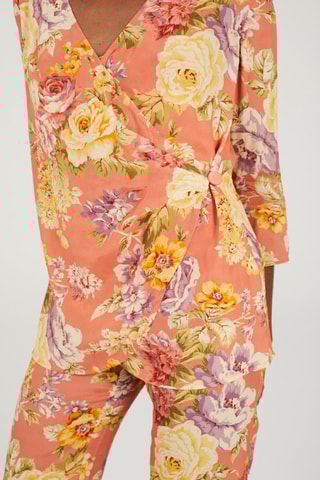 Zijden Blouse - Roze