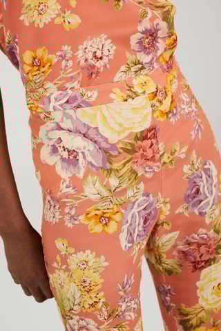 Zijden Broek Hoge Taille - Roze
