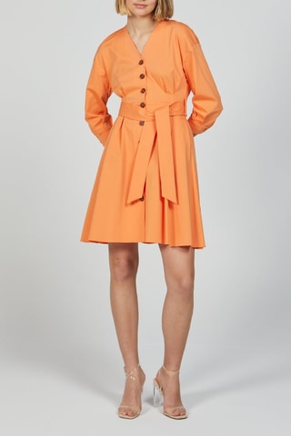 Blouse-jurk - Oranje