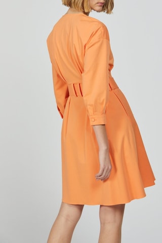 Blouse-jurk - Oranje