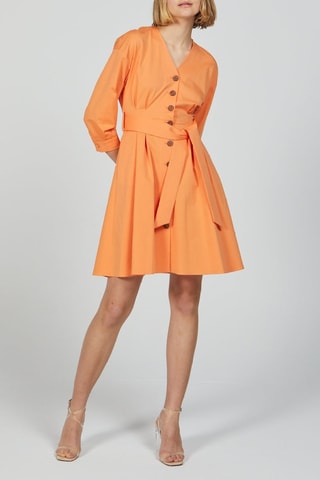 Blouse-jurk - Oranje