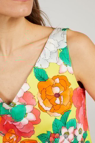 Top - Geel, rood en groen