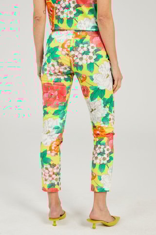 Rechte Broek - Geel, rood en groen