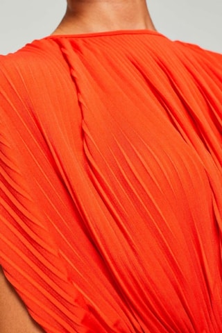 Plisséjurk - Oranje