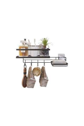 Organizador de cozinha - 40 x 18,5 x 12 cm - Preto