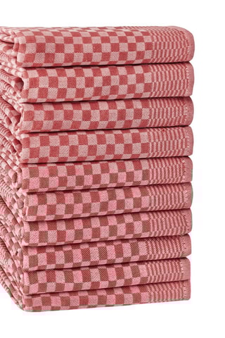10 panos - Vermelho