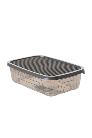 3 caixas de conservação de plástico sem BPA - 1050, 1750 e 3100 ml