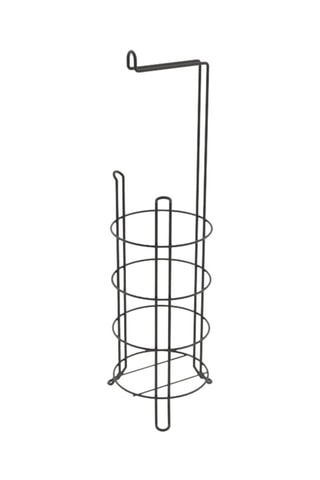 Suporte para papel higiénico Preto