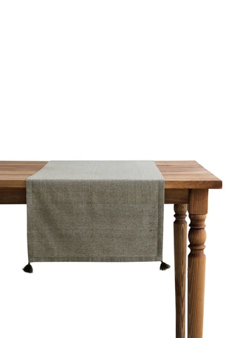 Toalha de mesa retangular - Verde - 50 x 150 cm