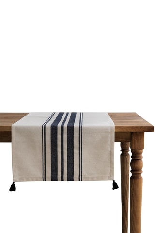 Toalha de mesa retangular - Azul-marinho - 50 x 150 cm