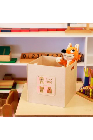 Cubo de arrumação - Bege