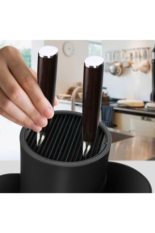 Organizador de cozinha - 22 x 12 x 22 cm - Preto