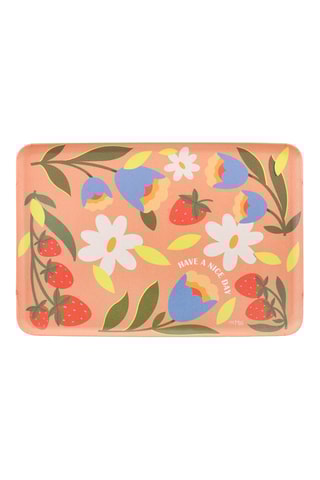 Bandeja em bambu - 29 x 20 x 1 cm