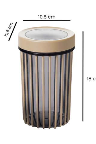 6 caixas de plástico sem BPA - 50, 110 e 170 cl